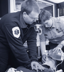 EMTs working on a patient EMTs working on a patient