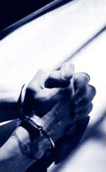 cuffed hands cuffed hands