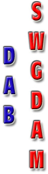 principles_of_dna_07_-_dab_image.jpeg text illustration of words "DAB" in blue and "SWGDAM" in red