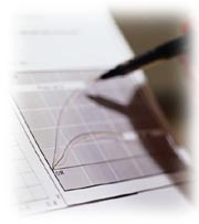 Statistics Photo of statistics chart in book