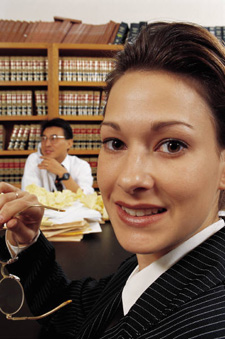 Demeanor Photo of woman with a professional demeanor