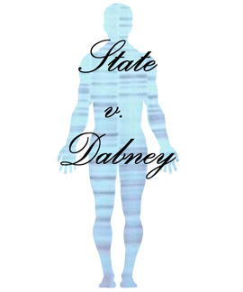 dabney.jpg Picture of a stick figure man with the caption 'State v. Dabney'