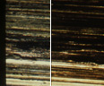 firearms_examiner_02_-_side_by_side.jpg Photo of a side by side comparison between marks on two bullets