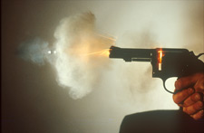 firearms_examiner_12_-_vaporous_lead_residues.jpg Cloud-like array of lead residues leaving the muzzle of a revolver