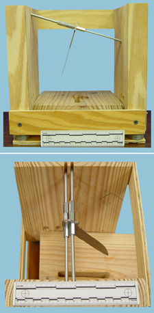 firearms_examiner_13_-_production_of_test_toolmarks_1.jpg Jig built to control angle and depth of knife test