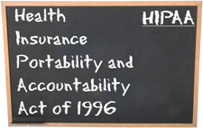 principles_of_dna_12_-_chalkboard.jpeg Photo of a blackboard with "Health Insurance Portability and Accountability Act of 1996" written on it