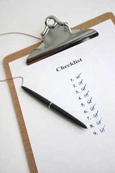 principles_of_dna_15_-_checklist.jpeg Stock image of a checklist