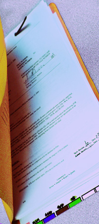 Laboratory Time and Resource - Evidence File.jpeg Close up of a paper file