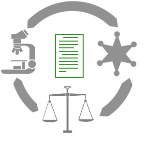 bph_respondcoldhits2.png illustration of a microscope, set of scales, police badge, and document