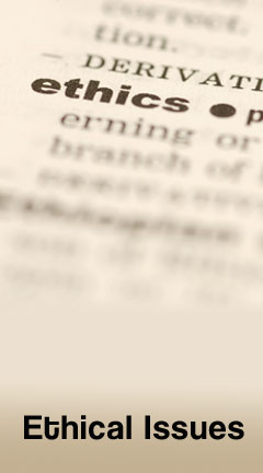 ethicalissues.jpg  Photo of a page in a law book depicting a literal definition of the word ethics