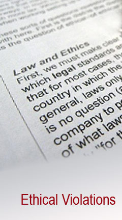 ethicalviolations.jpg Photo of print excerpt from a law book