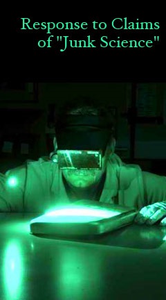 Response to Claims of "Junk Science" Response to Claims of "Junk Science"