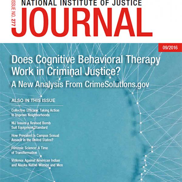 Cover of NIJ Journal 277