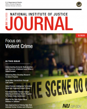 NIJ Journal 282: Focus on Violent Crime NIJ Journal 282: Focus on Violent Crime