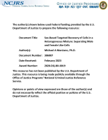 NCJ Number 306007 thumbnail NCJ Number 306007 thumbnail image