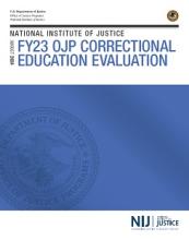 NCJ Number 309403 Thumbnail NCJ Number 309403 Thumbnail