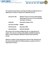 NCJ Number 309833 thumbnail NCJ Number 309833 thumbnail image